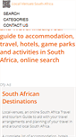 Mobile Screenshot of local-venues.co.za